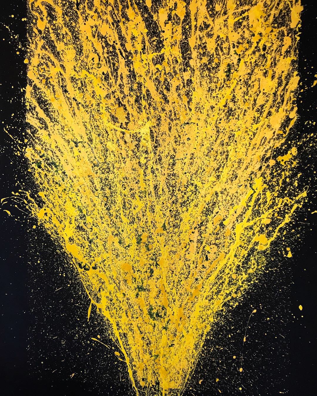 Yellow explosion