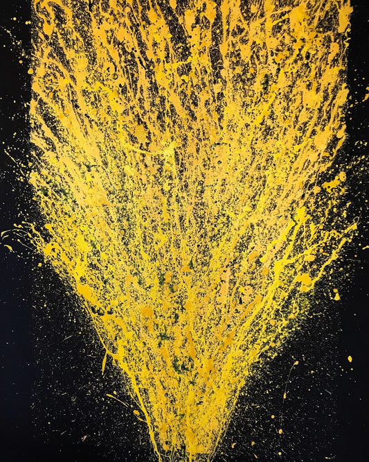 Yellow explosion