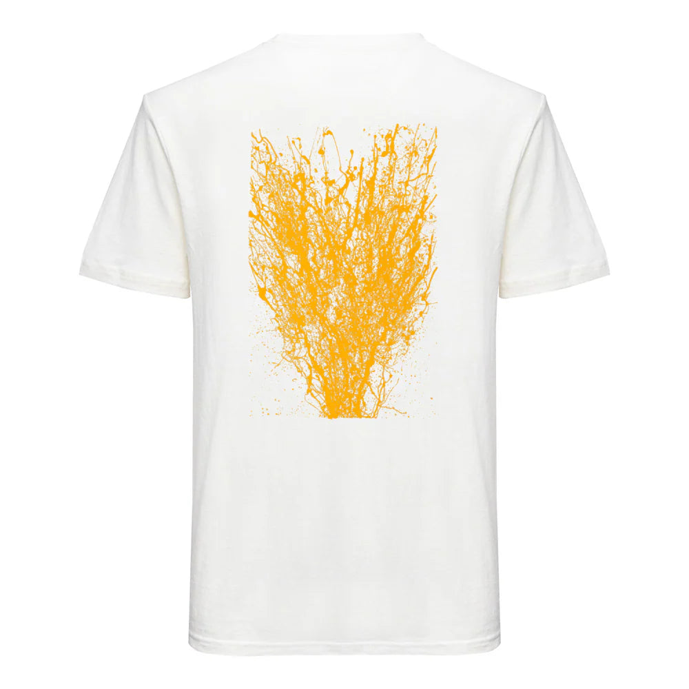Hemp t-shirt Coral